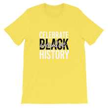 "Celebrate Black Creative History" Unisex T-Shirt