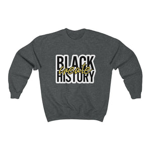 "Create Black History" Unisex Heavy Blend Crewneck Sweatshirt