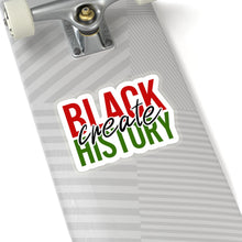 "Create Black History" Pan-African Kiss-Cut Stickers
