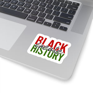 "Create Black History" Pan-African Kiss-Cut Stickers