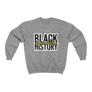"Create Black History" Unisex Heavy Blend Crewneck Sweatshirt