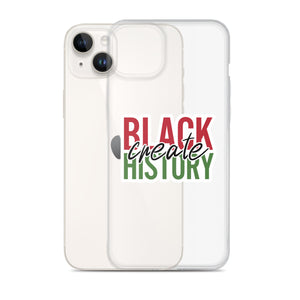 Pan-African "Create Black History" iPhone Case