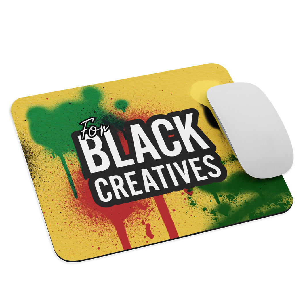 For Black Creatives Mouse pad